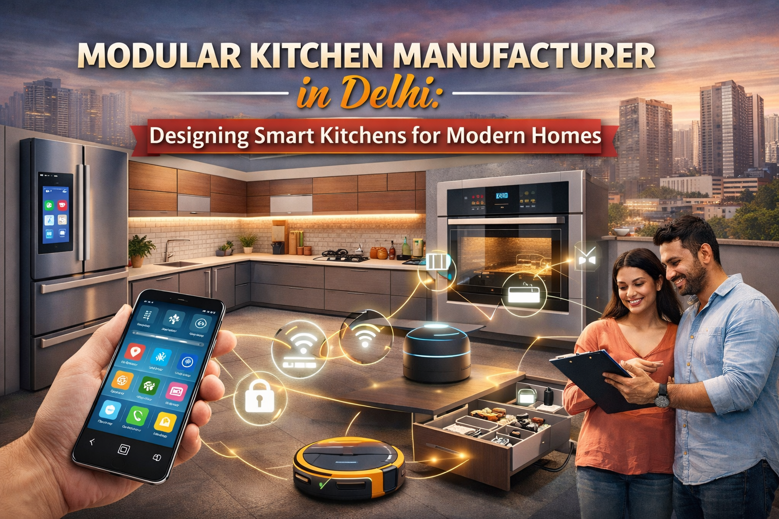 Modular Kitchen Manufacturer in Delhi