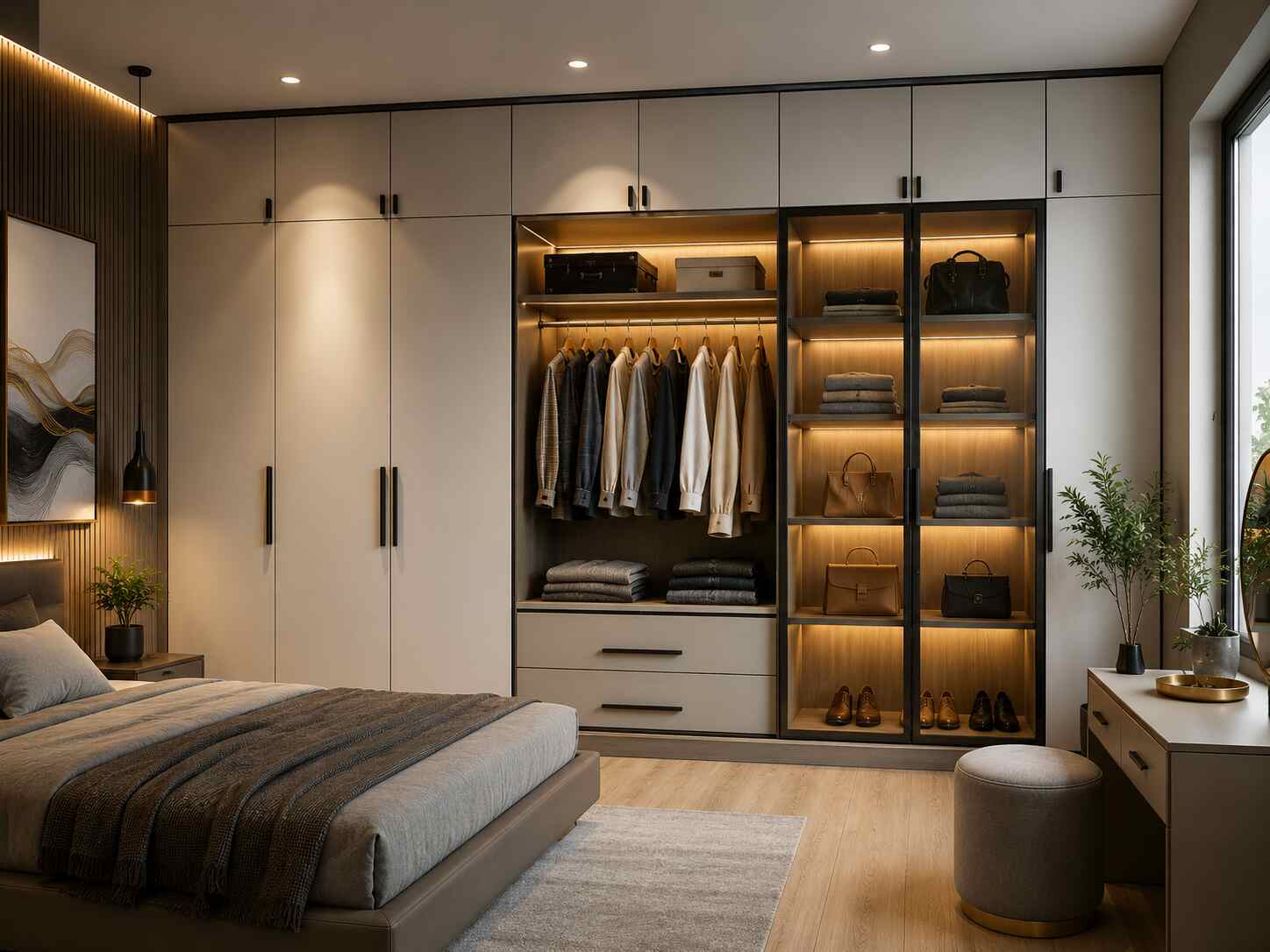 modular wardrobe manufacturers in Kirti Nagar